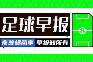 早报：皇马晋级世俱杯8强